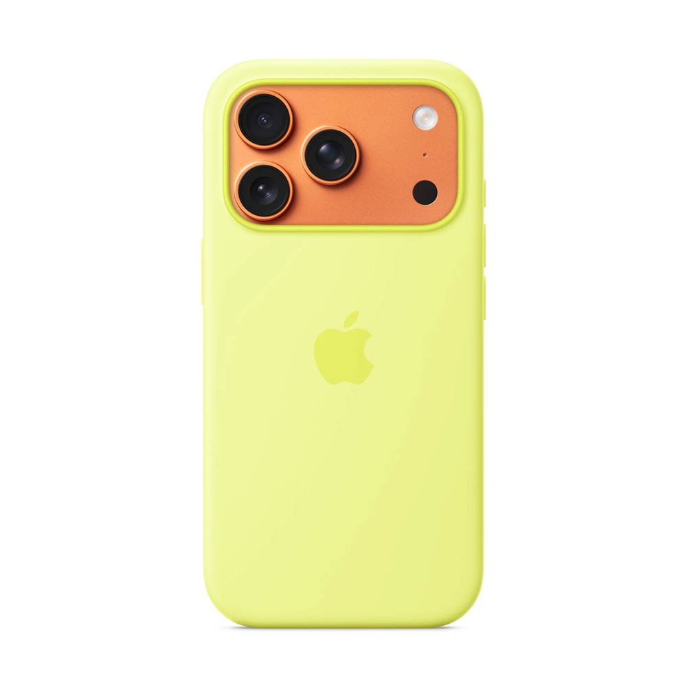 Apple Case iPhone 17 Pro Silicone with MagSafe - Neon Yellow (MGFF4FE/A)