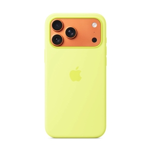 Apple Case iPhone 17 Pro Max Silicone with MagSafe - Neon Yellow (MGFM4FE/A)