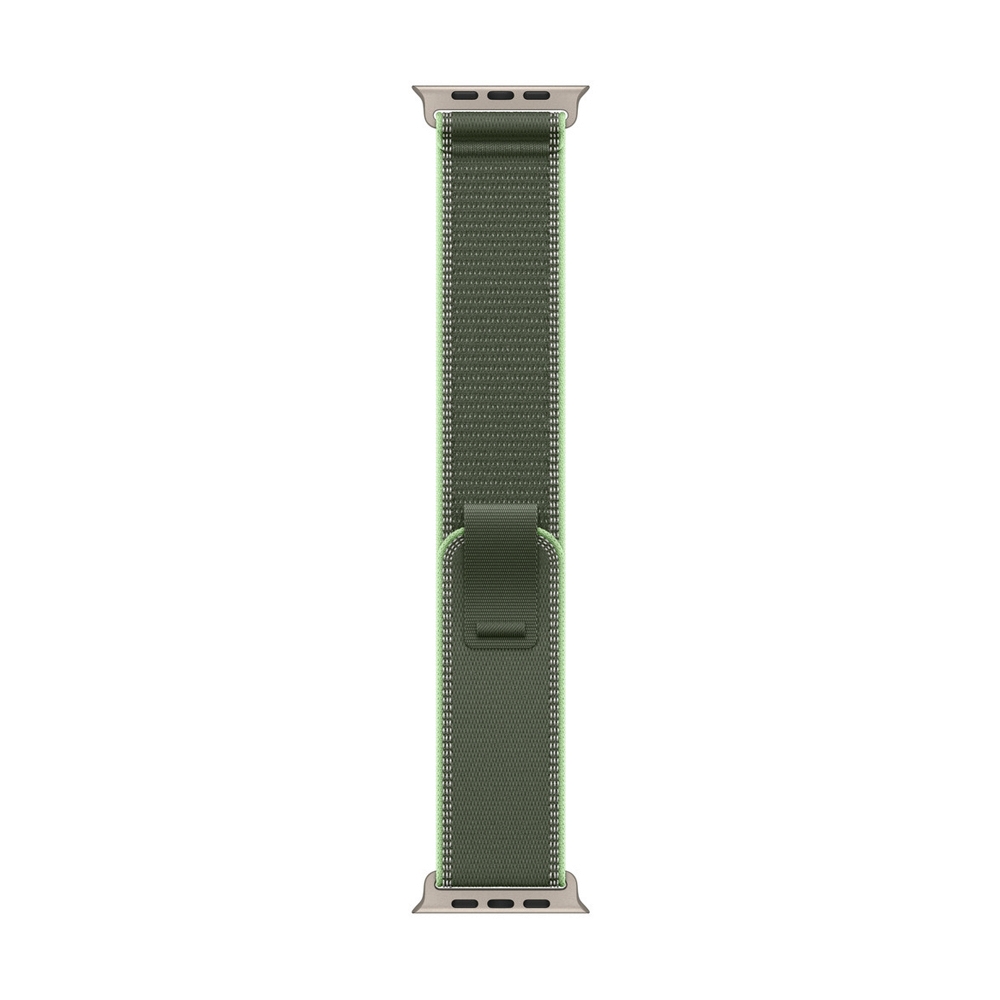 สาย Apple Watch 49mm Green/Neon Trail Loop - S/M Natural Titanium Finish (MFT44FE/A)