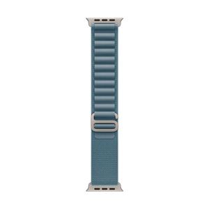สาย Apple Watch 49mm Light Blue AlpineLoop -Medium - Natural Titanium Finish (MFTJ4FE/A)