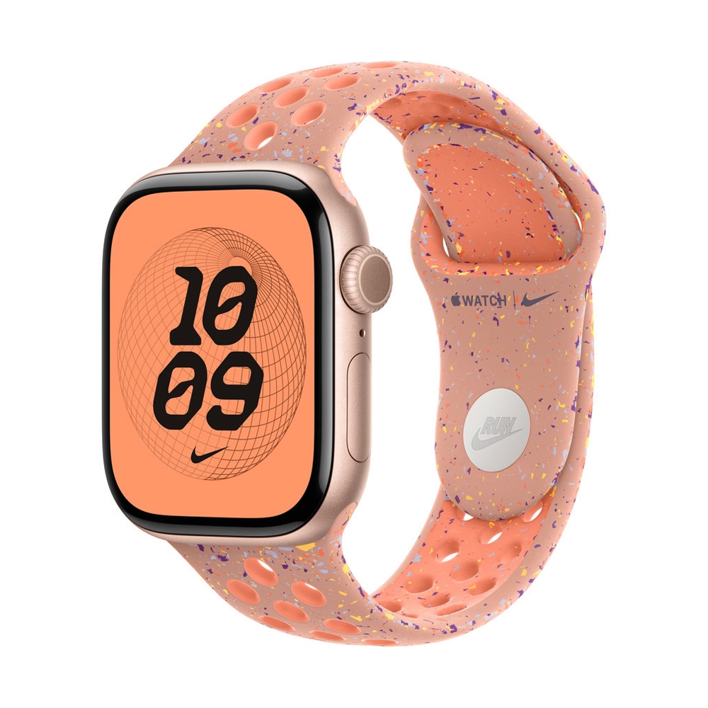 สาย Apple Watch 42mm Alpenglow Pink Nike Sport Band - S/M (MGAQ4FE/A)