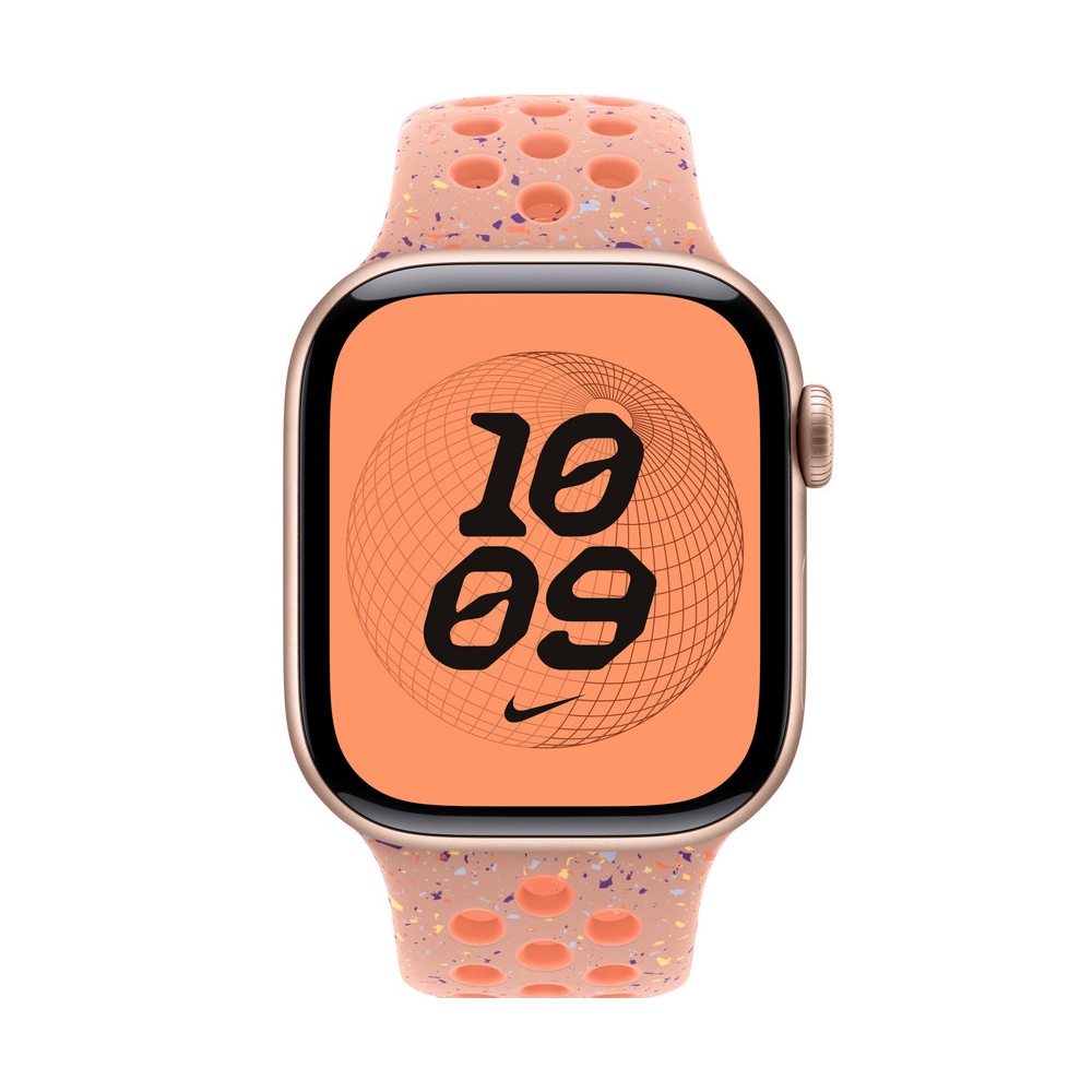 สาย Apple Watch 42mm Alpenglow Pink Nike Sport Band - S/M (MGAQ4FE/A)