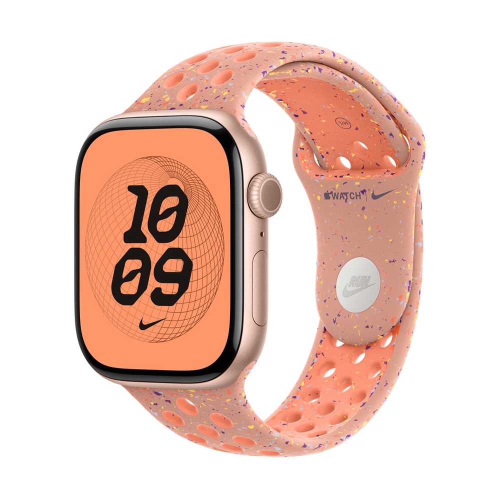 สาย Apple Watch 46mm Alpenglow Pink Nike Sport Band - M/L (MGC74FE/A)