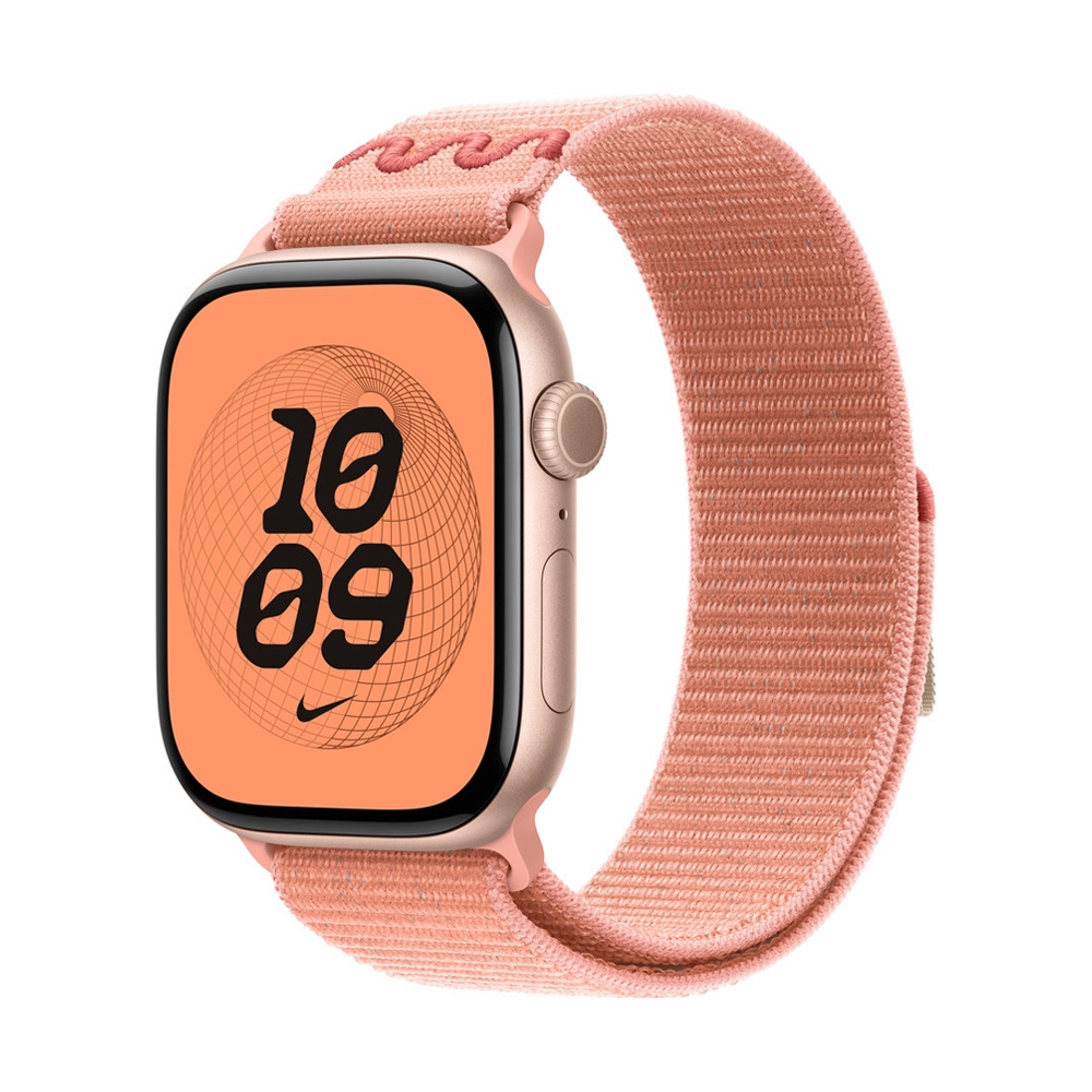 สาย Apple Watch 46mm Alpenglow Pink Nike Sport Loop - (MGD54FE/A)