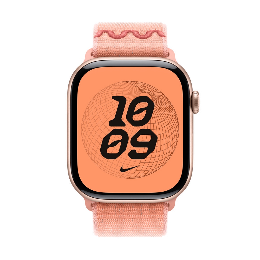 สาย Apple Watch 46mm Alpenglow Pink Nike Sport Loop - (MGD54FE/A)