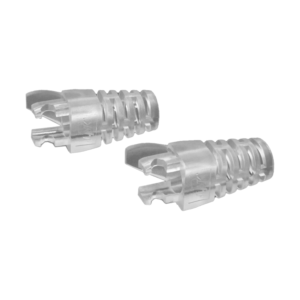 Plug Boots CAT5E LINK (US-6510) 10/Pack Clear