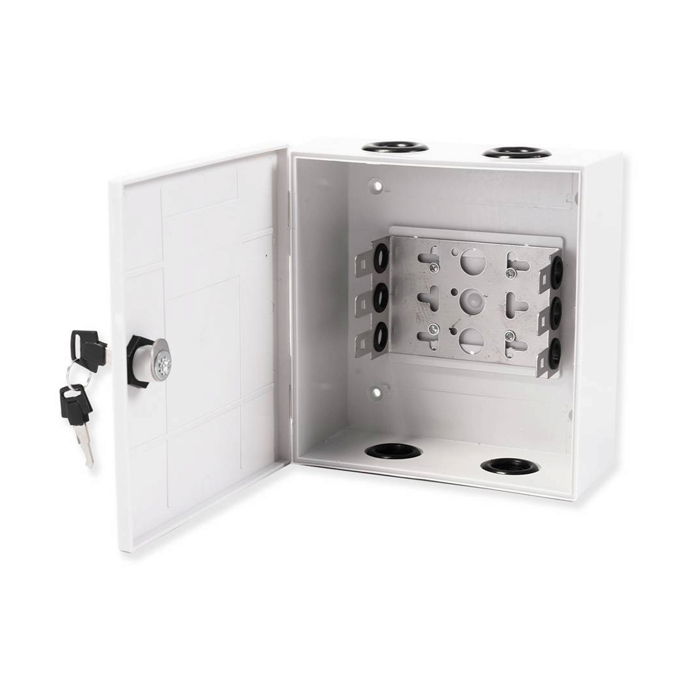 Plastic TC Box 30 Pair LINK (UL-7601) Indoor w/Key,BMF