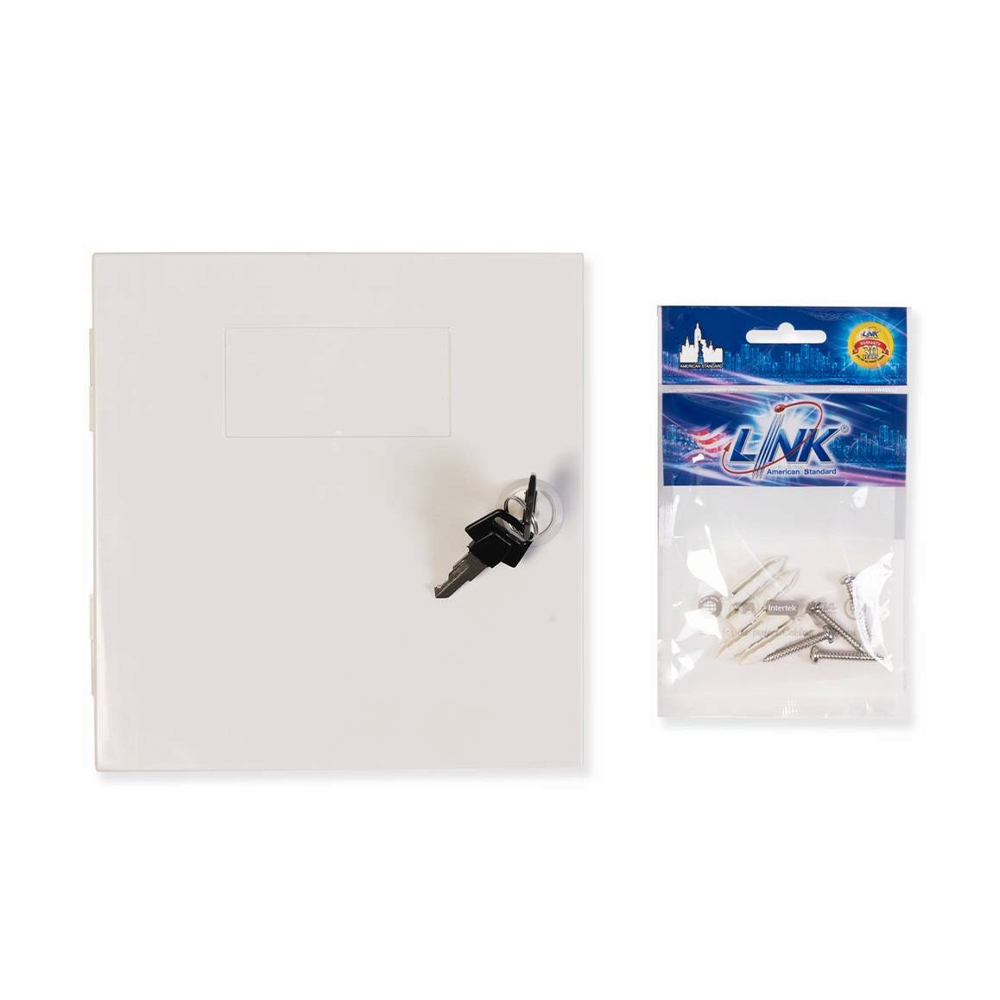 Plastic TC Box 30 Pair LINK (UL-7601) Indoor w/Key,BMF