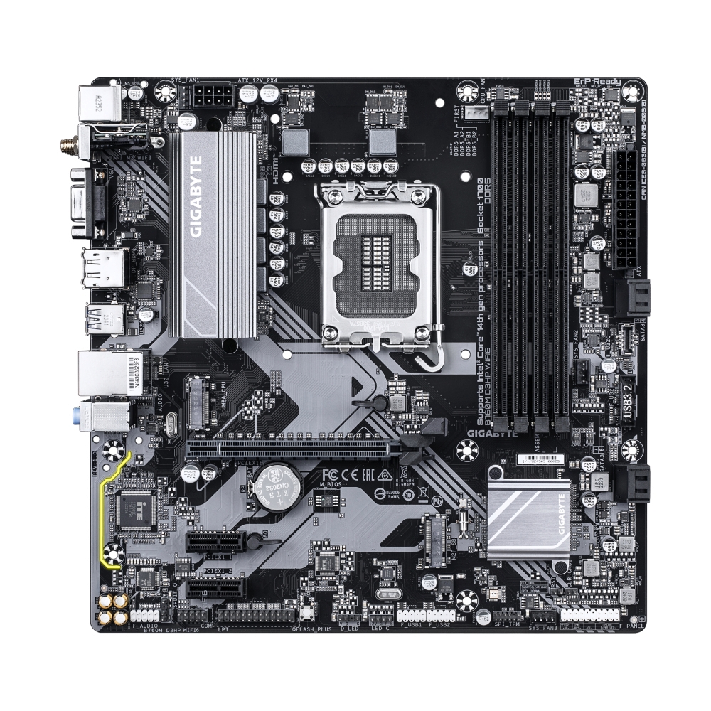 MAINBOARD (1700) GIGABYTE B760M D3HP WIFI6 DDR5 (REV. 1.0)