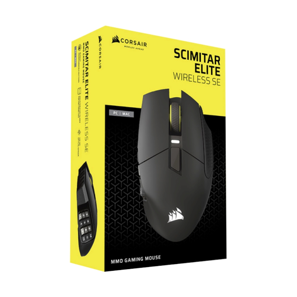 MOUSE WIRELESS BLUETOOTH CORSAIR SCIMITAR ELITE SE BLACK (เมาส์ไร้สาย)