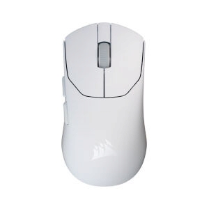 MOUSE WIRELESS BLUETOOTH CORSAIR SABRE V2 PRO ULTRALIGHT WHITE (เมาส์ไร้สาย)