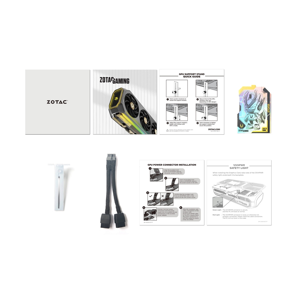 VGA ZOTAC GEFORCE RTX 5070 TI GAMING SOLID CORE WHITE OC - 16GB GDDR7