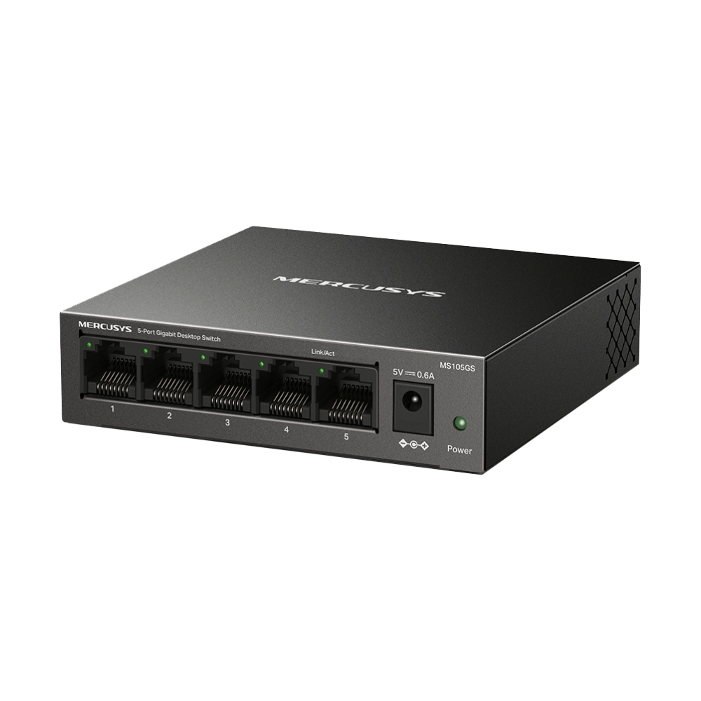 Gigabit Switching Hub 5 Port MERCUSYS MS105GS (4")