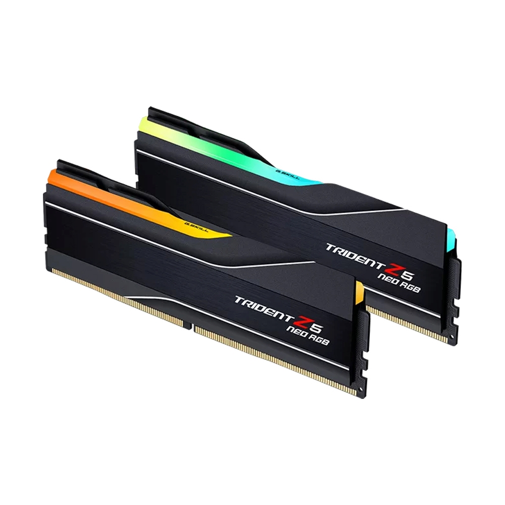 RAM DDR5(6000) 96GB (48GBX2) G.SKILL TRIDENT Z5 NEO BLACK RGB (F5-6000J3036F48GX2-TZ5NR)