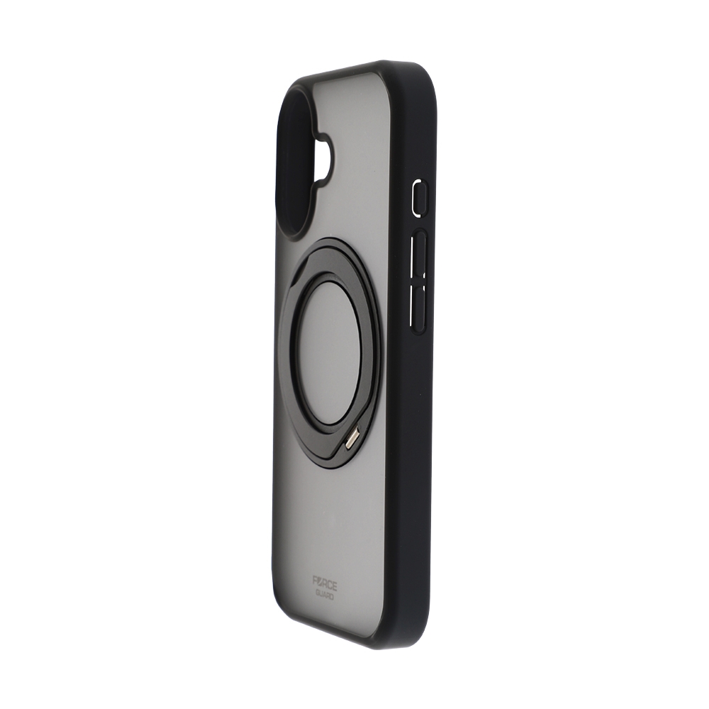 Case iPhone 17 FORCEGUARD (3.0mm+TPU,capture buttons) -Sport Crystal Black