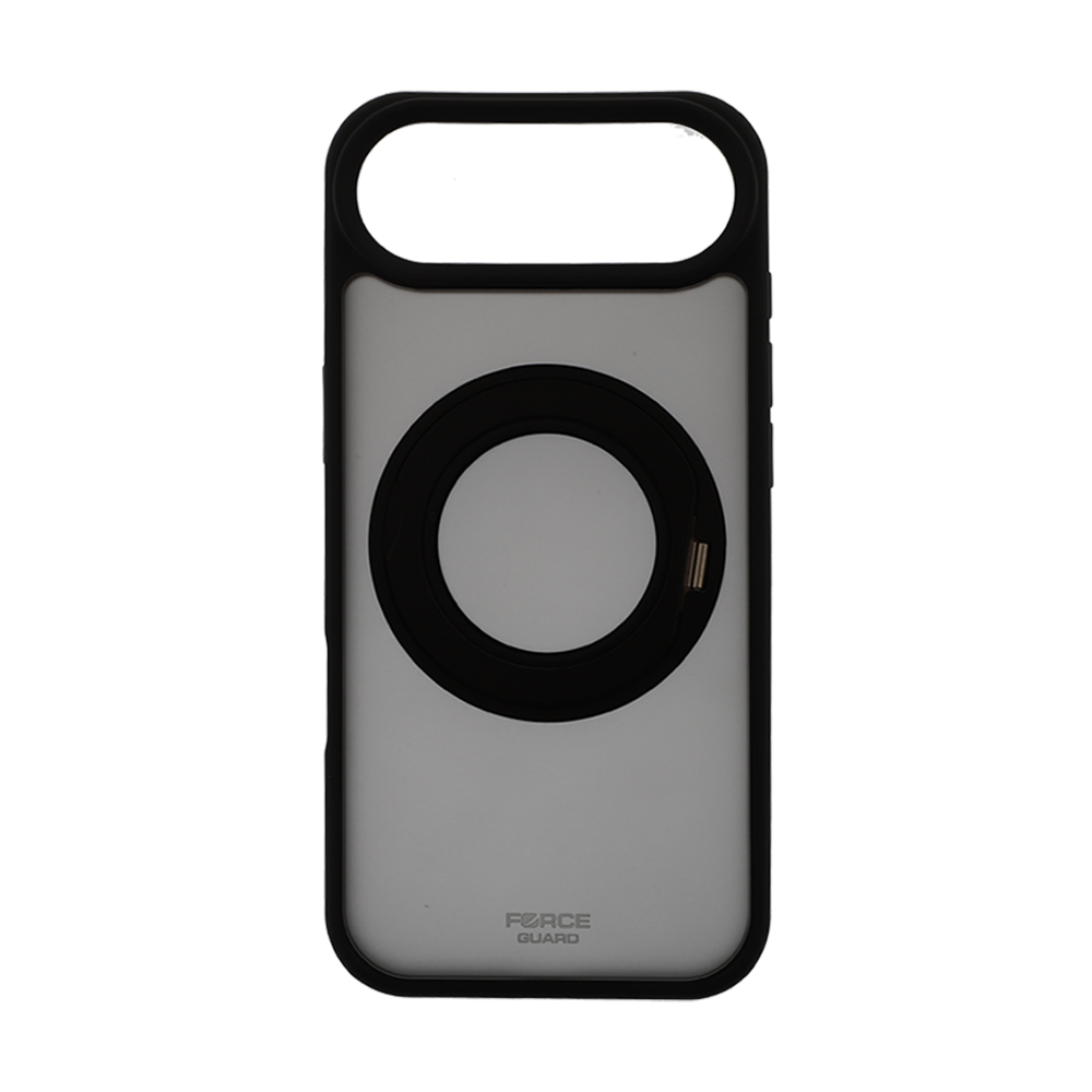 Case iPhone Air FORCEGUARD (3.0mm+TPU,capture buttons) -Sport Crystal Black