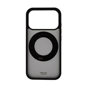Case iPhone 17 Pro FORCEGUARD (3.0mm+TPU,capture buttons) -Sport Crystal Black