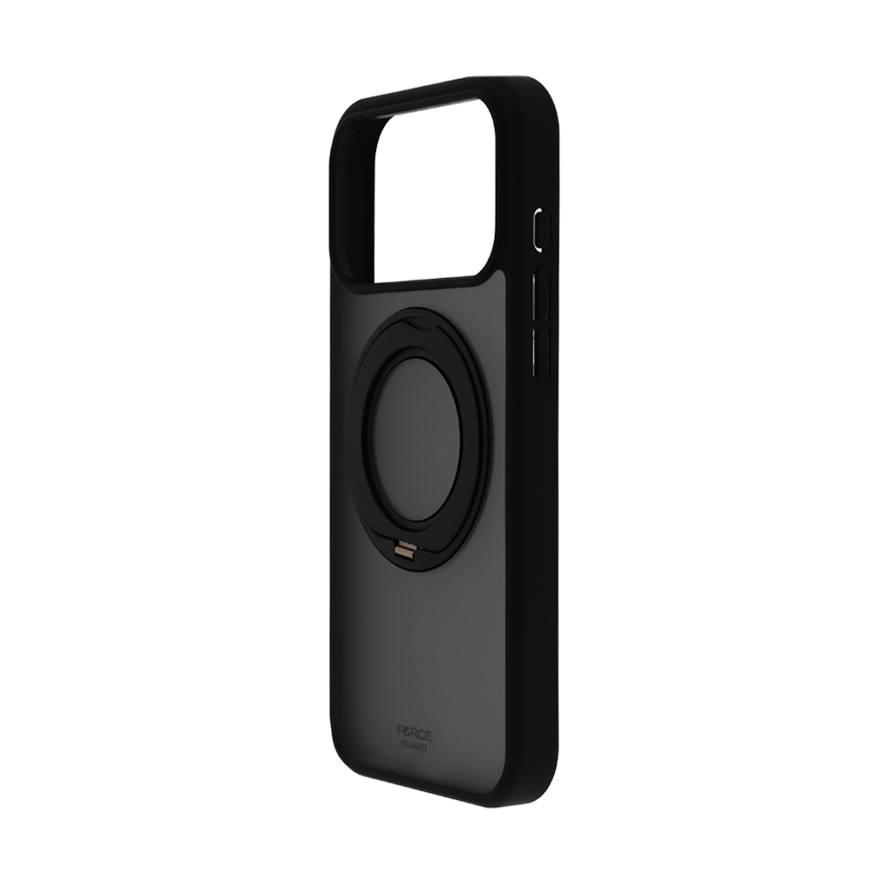 Case iPhone 17 Pro Max FORCEGUARD (3.0mm+TPU,capture buttons) -Sport Crystal Black