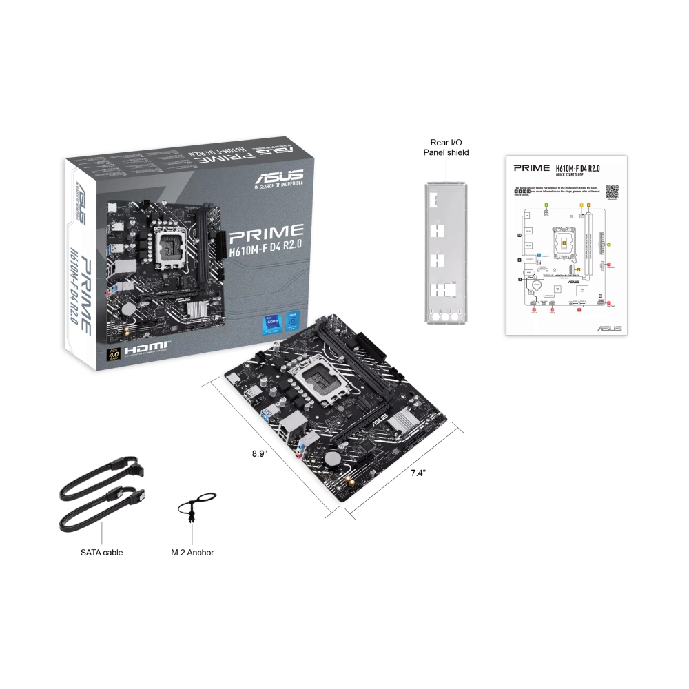 MAINBOARD (1700) ASUS PRIME H610M-F DDR4 R2.0