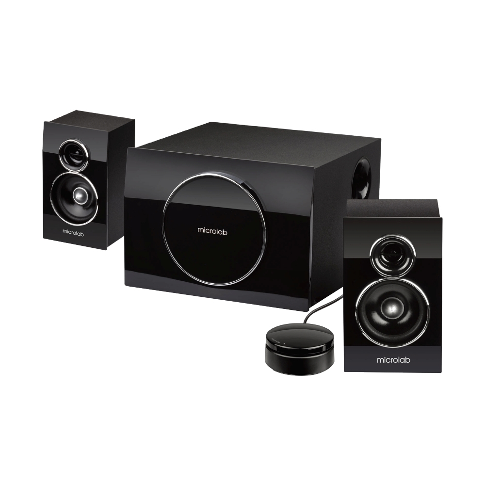 (2.1) ลำโพง MICROLAB (M310BT) BLUETOOTH BLACK