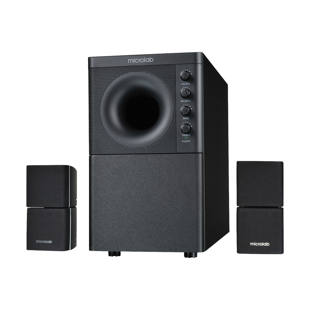 ลำโพง MICROLAB (X3BT) BLUETOOTH BLACK