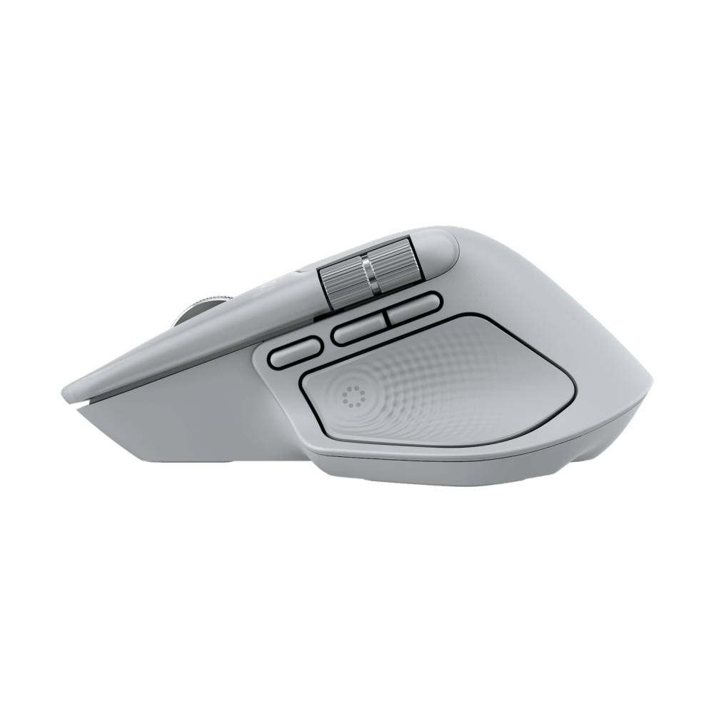 MOUSE WIRELESS LOGITECH MX MASTER 4 PALE GREY (BLUETOOTH)