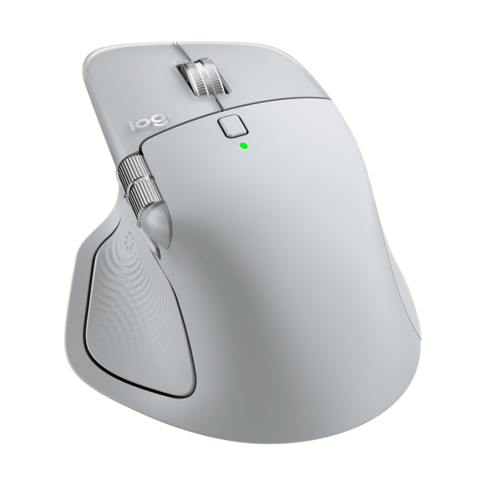 MOUSE WIRELESS LOGITECH MX MASTER 4 PALE GREY (BLUETOOTH)