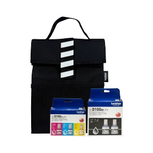 BROTHER BTD100BK2PK + BTD100CL3PK + BAG