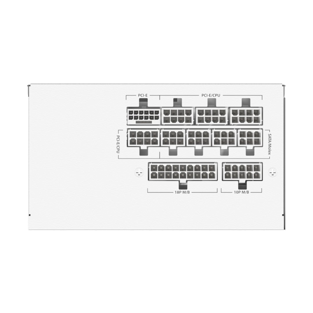 POWER SUPPLY (80+ GOLD) 850W  ANTEC GSK V2 WHITE