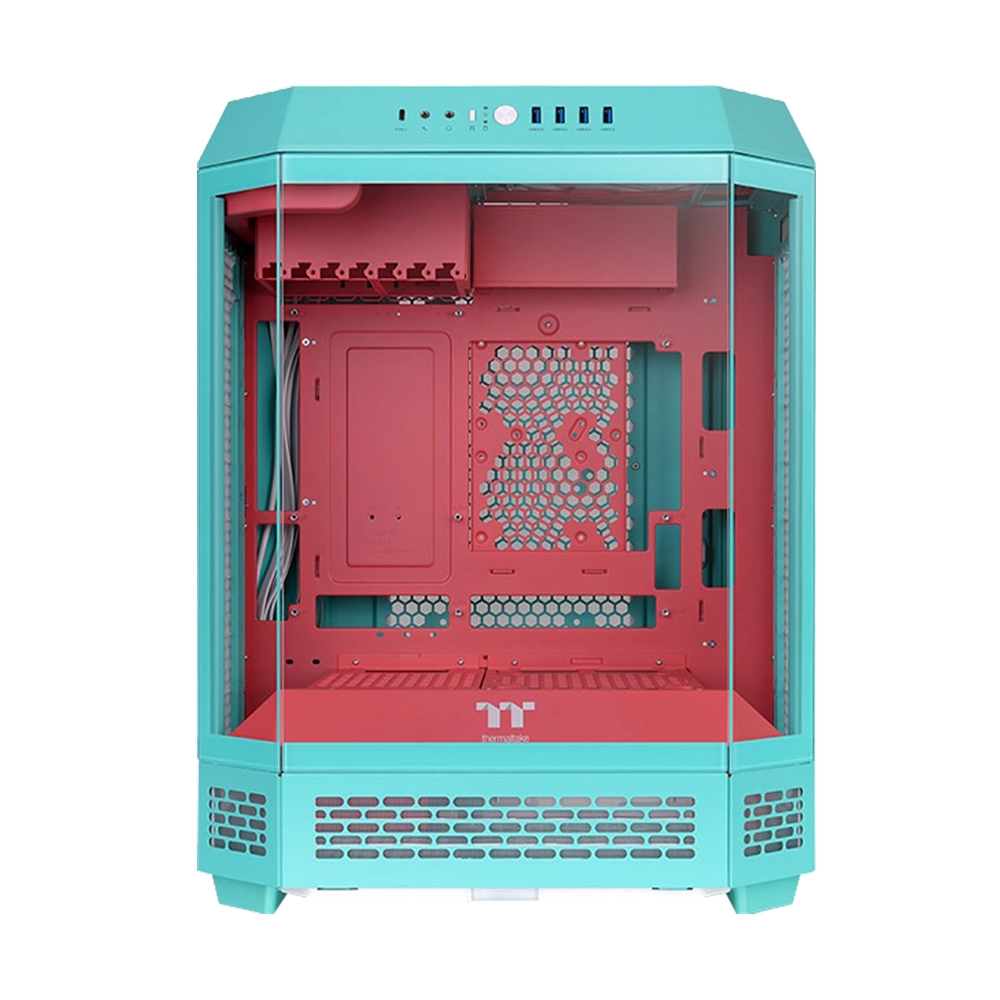ATX CASE (NP) THERMALTAKE THE TOWER 600 MINT STRAWBRREY