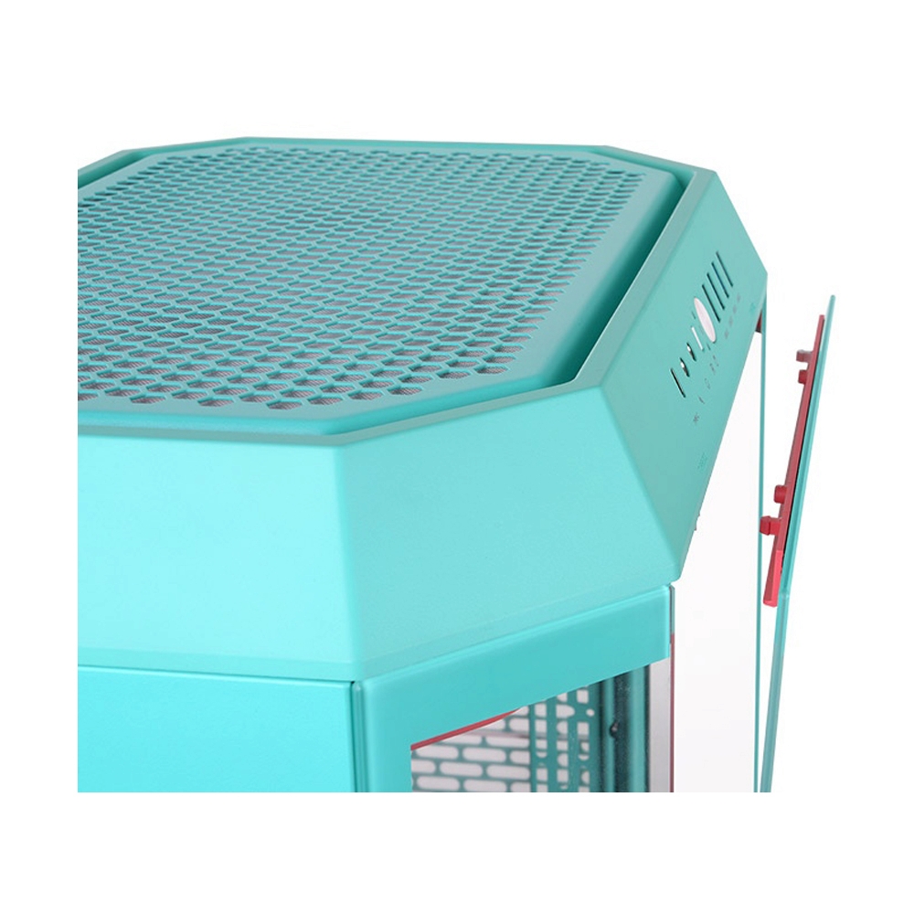 ATX CASE (NP) THERMALTAKE THE TOWER 600 MINT STRAWBRREY