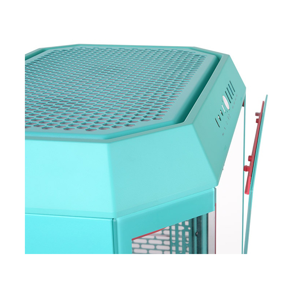 ATX CASE (NP) THERMALTAKE THE TOWER 600 MINT STRAWBRREY