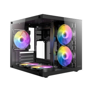 mATX CASE (NP) ANTEC VCX20M RGB ELITE BLACK