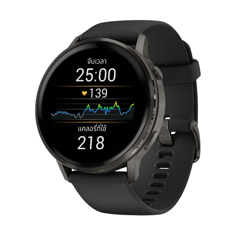 GARMIN VENU 4 45MM SMARTWATCH (SLATE/BLACK)