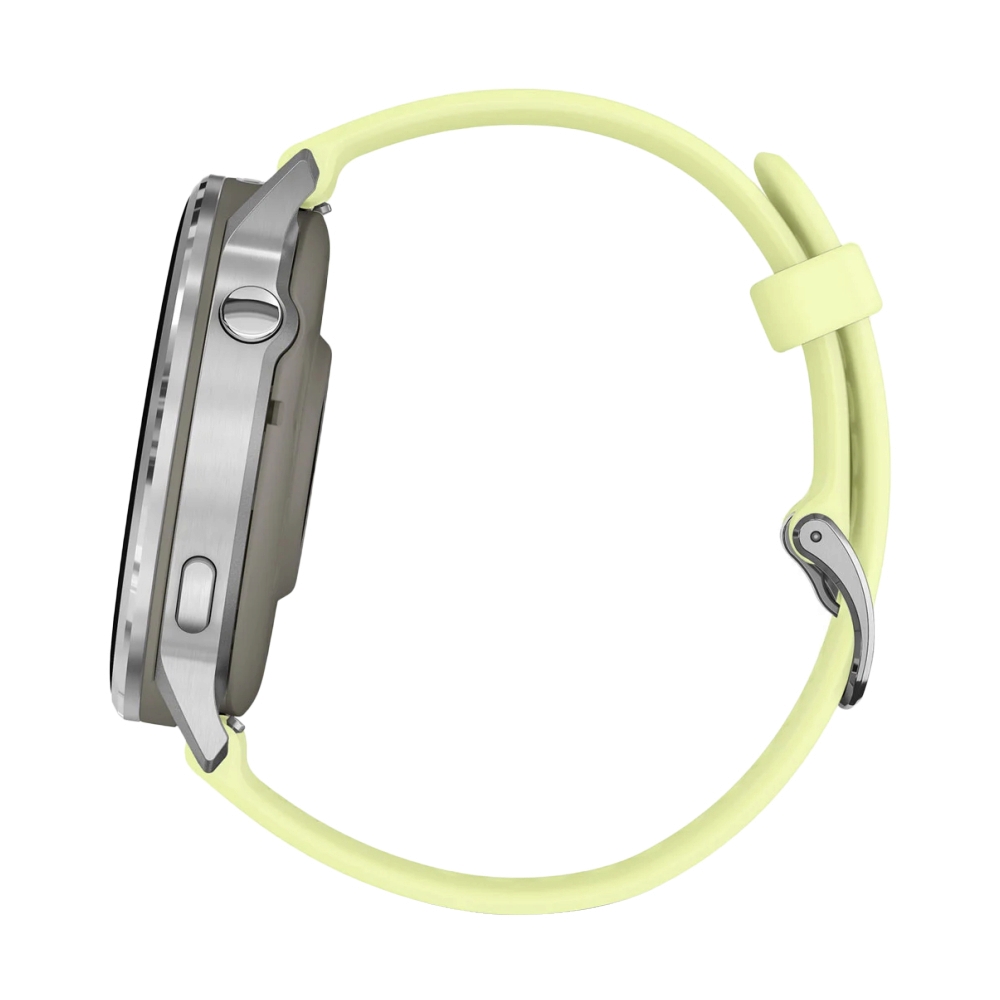 GARMIN VENU 4 45MM SMARTWATCH (SILVER/CITRON)