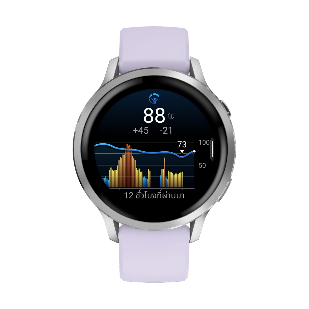 GARMIN VENU 4 41MM SMARTWATCH (SILVER/PERIWINKLE)