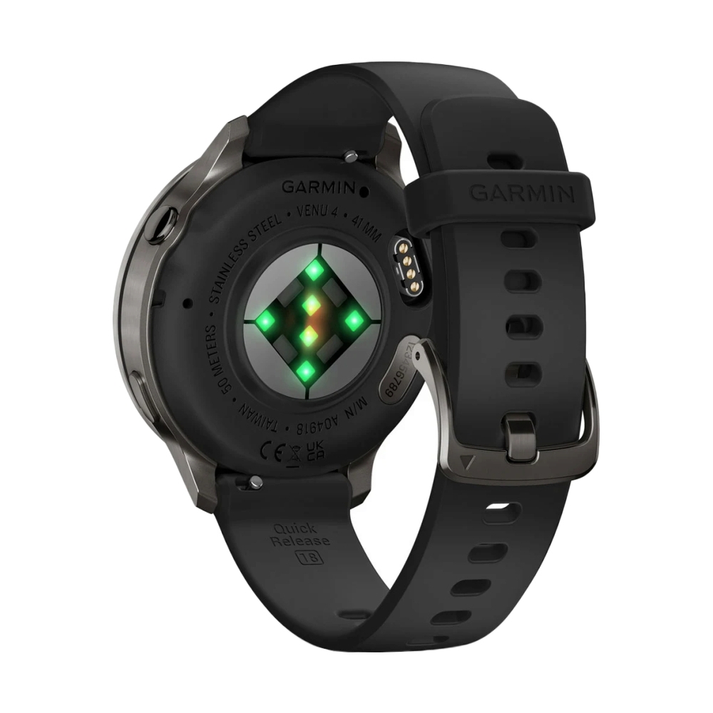 GARMIN VENU 4 41MM SMARTWATCH (SLATE/BLACK)
