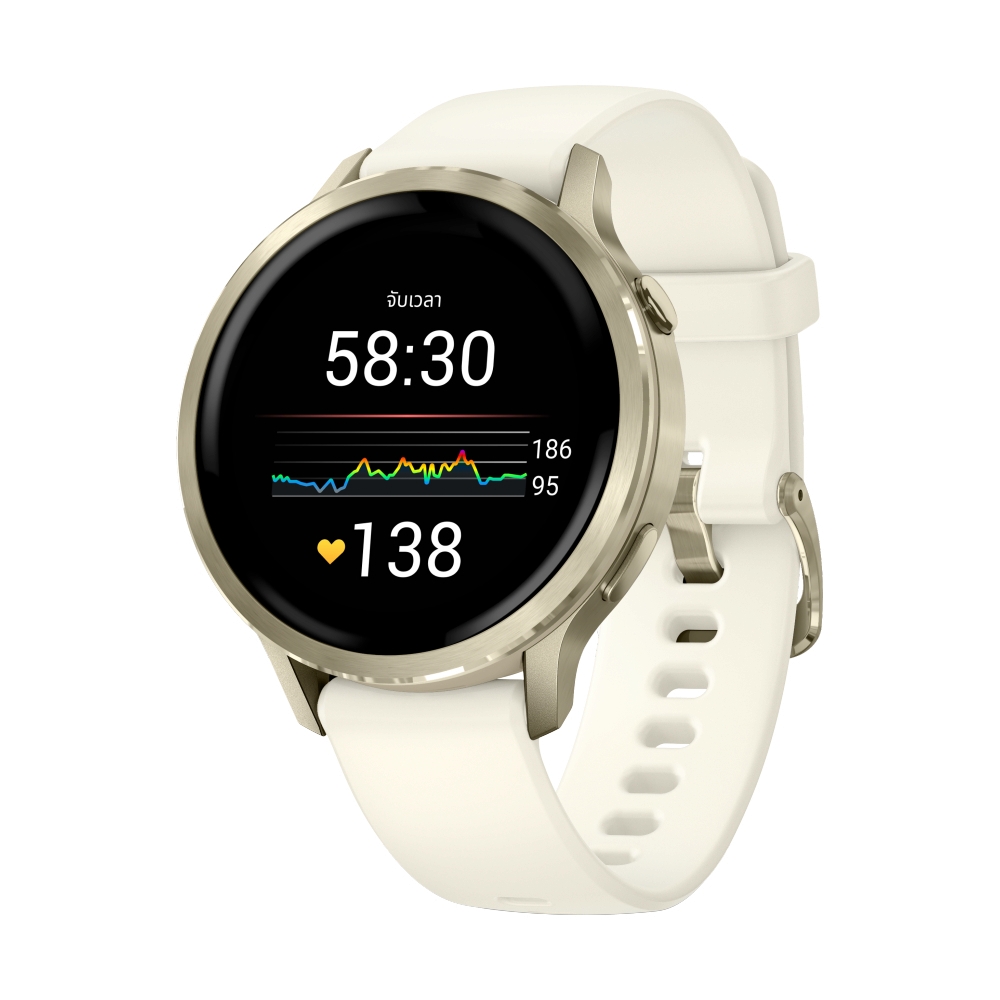 GARMIN VENU 4 41MM SMARTWATCH (LUNAR GOLD/BONE)