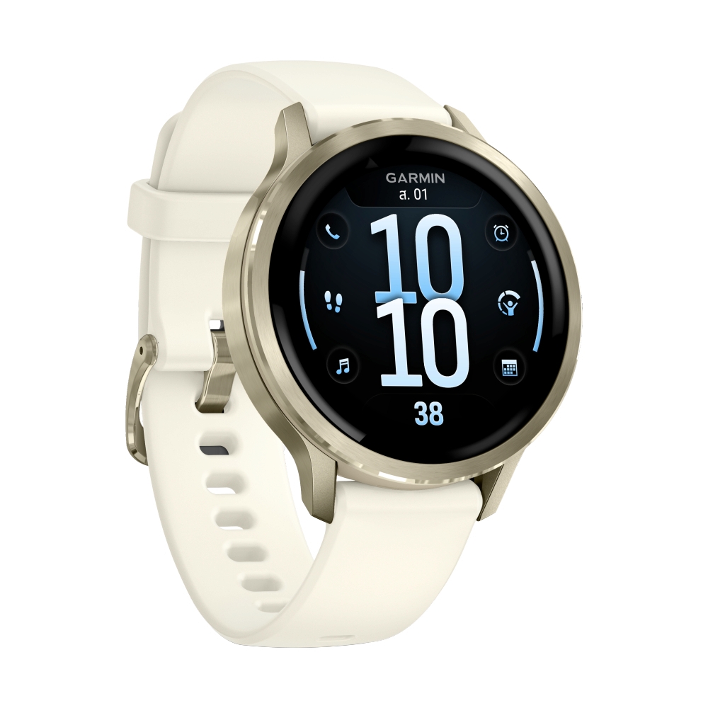 GARMIN VENU 4 41MM SMARTWATCH (LUNAR GOLD/BONE)