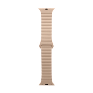 สาย Apple Watch PANTHERA 42mm Silicone with Magnet Beige/Brorw
