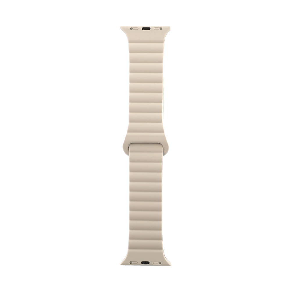 สาย Apple Watch PANTHERA 42mm Silicone with Magnet White/Blue