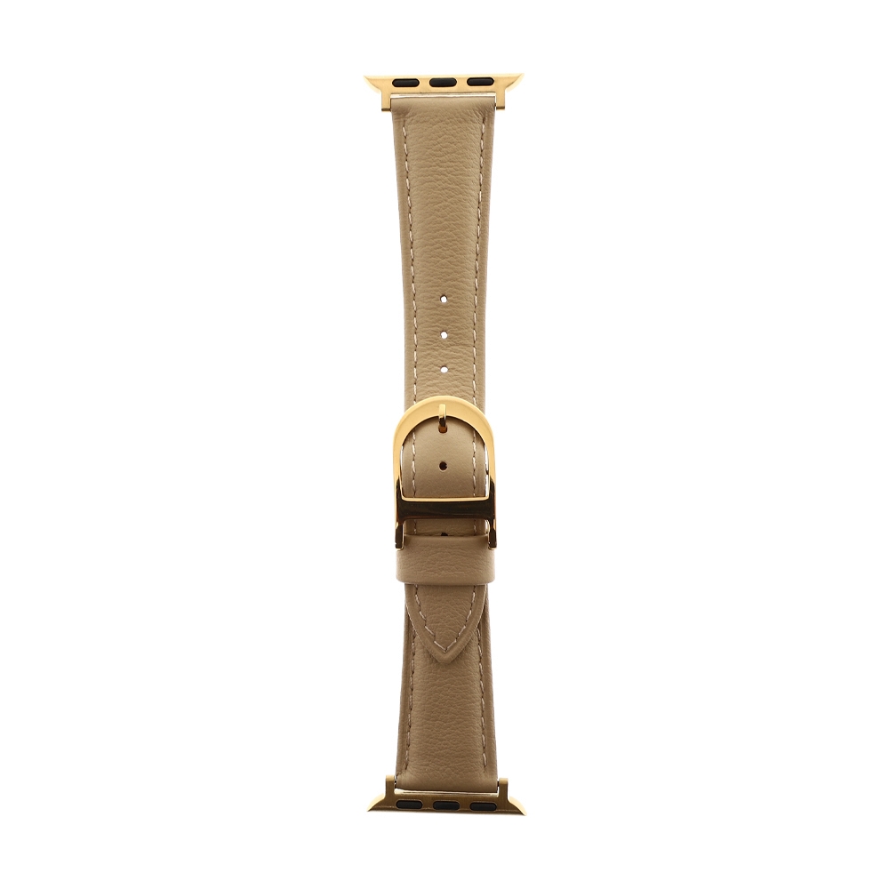 สาย Apple Watch PANTHERA 42mm Genuine Leather with Bucket Cream