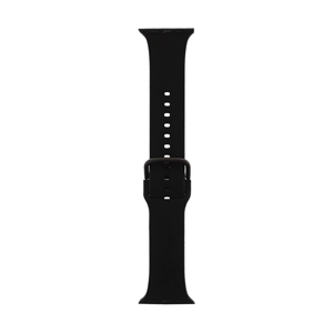 สาย Apple Watch PANTHERA 42mm Liquid Silicone Black