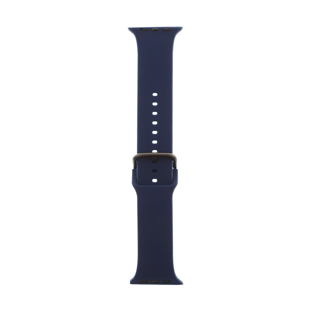 สาย Apple Watch PANTHERA 42mm Liquid Silicone Blue