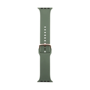 สาย Apple Watch PANTHERA 42mm Liquid Silicone Green