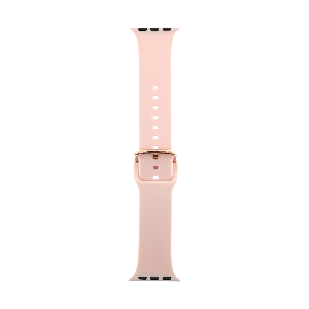 สาย Apple Watch PANTHERA 42mm Liquid Silicone Pink