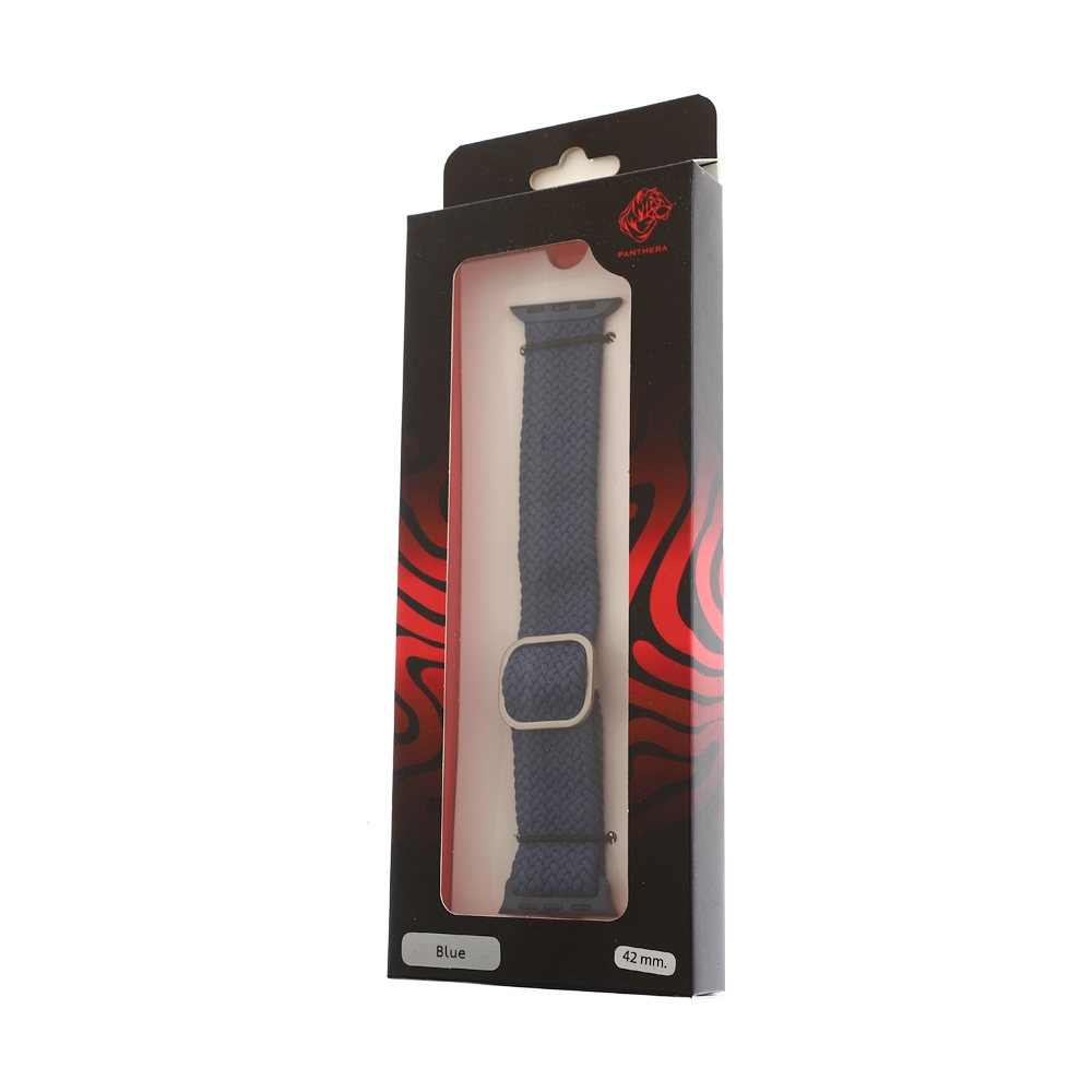 สาย Apple Watch PANTHERA 42mm Nylon Blue