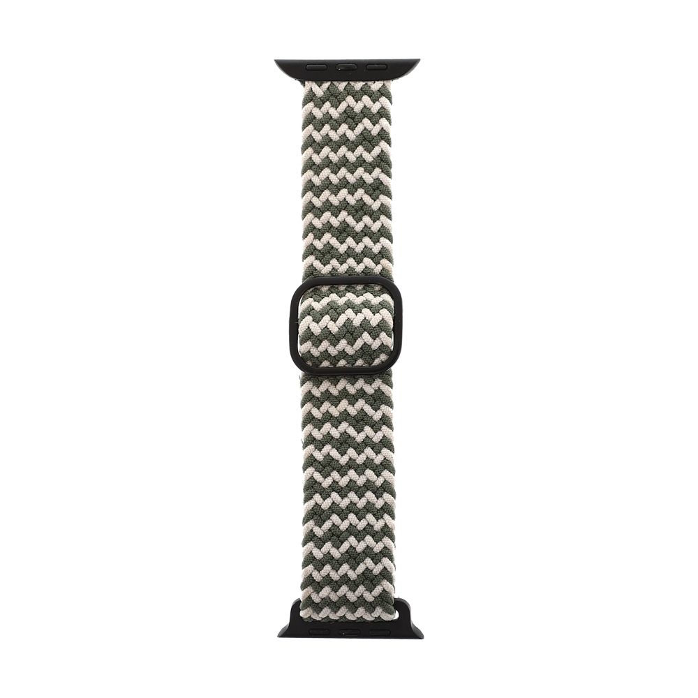 สาย Apple Watch PANTHERA 42mm Nylon Cream/Green