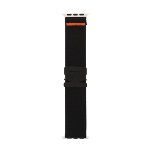 สาย Apple Watch PANTHERA 42mm Nylon with Socket Clip Black