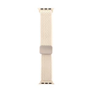 สาย Apple Watch PANTHERA 46mm Nylon with Magnetic Clip White
